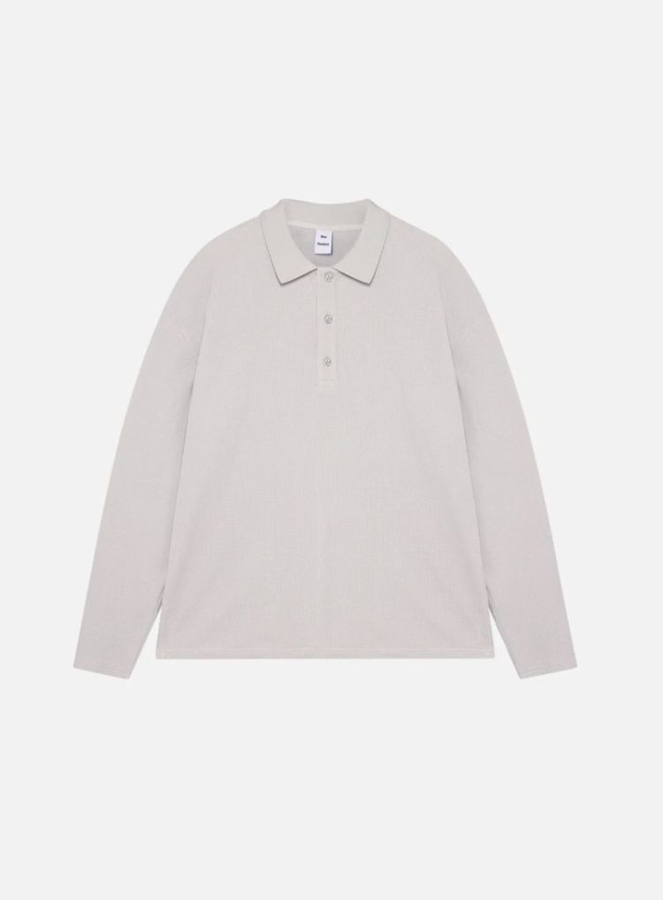 Theo Polo Quiet gray