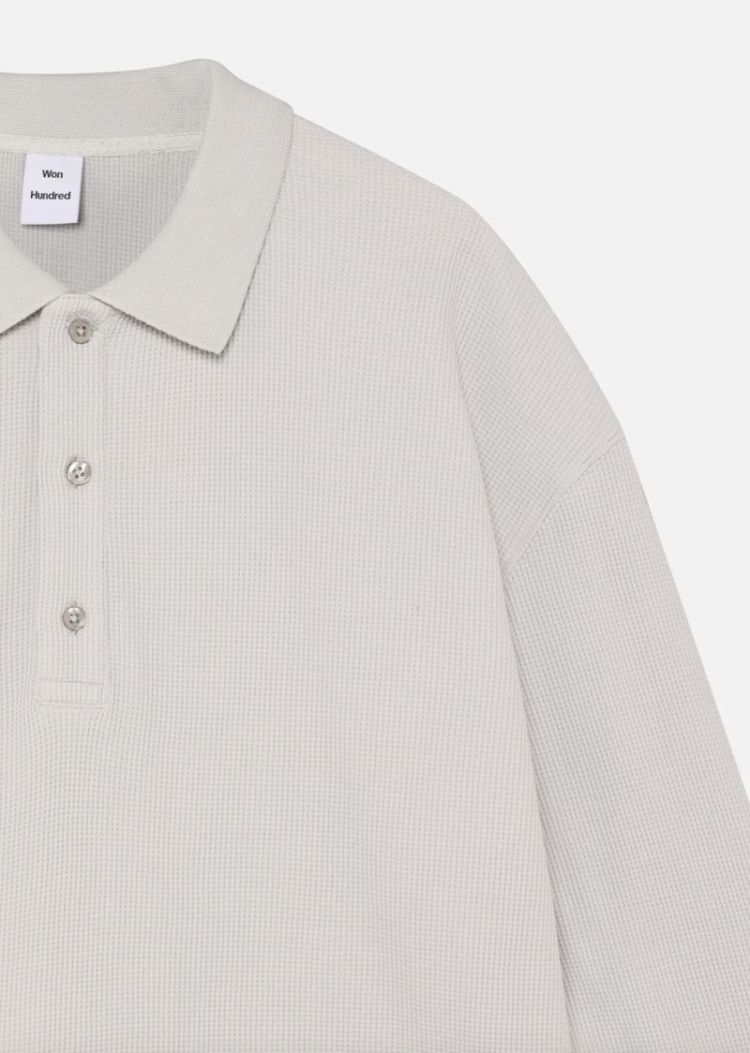 Theo Polo Quiet gray