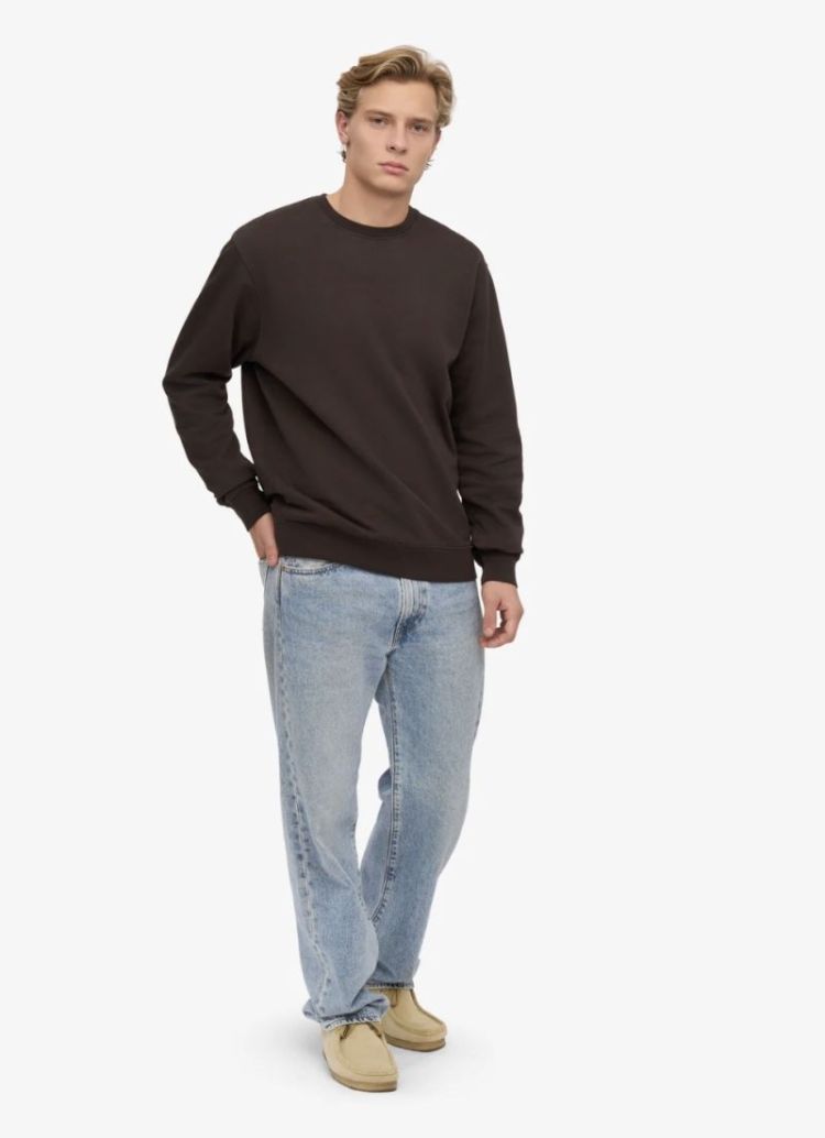 Classic Crew Coffee Brown