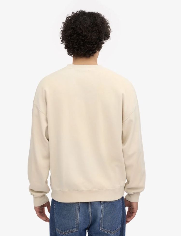 Oversized Crew Ivory White