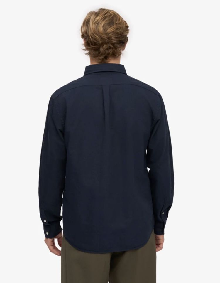 Button Down Shirt Navy Blue