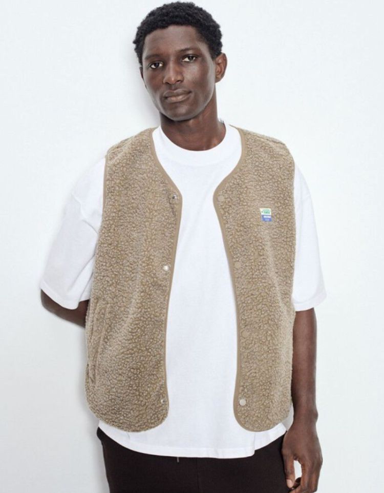 Vest Court ZM Muscade Chine