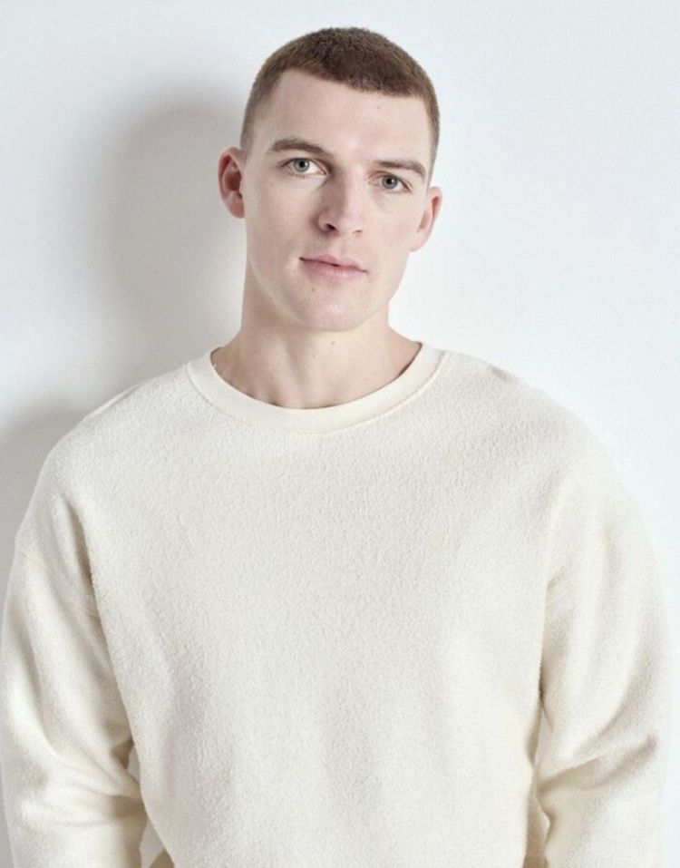 Sweat Col Rond Ecru