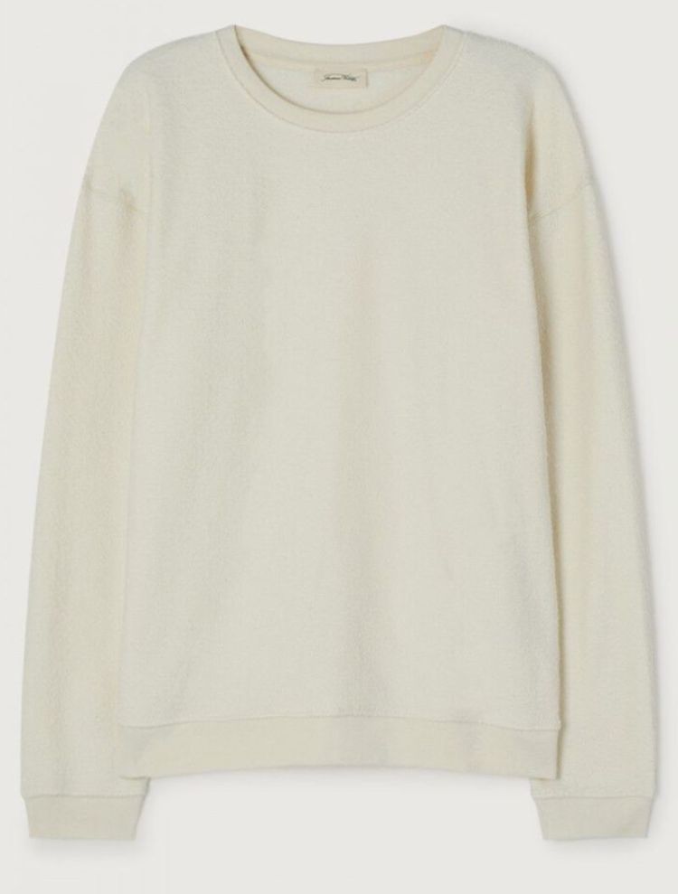 Sweat Col Rond Ecru
