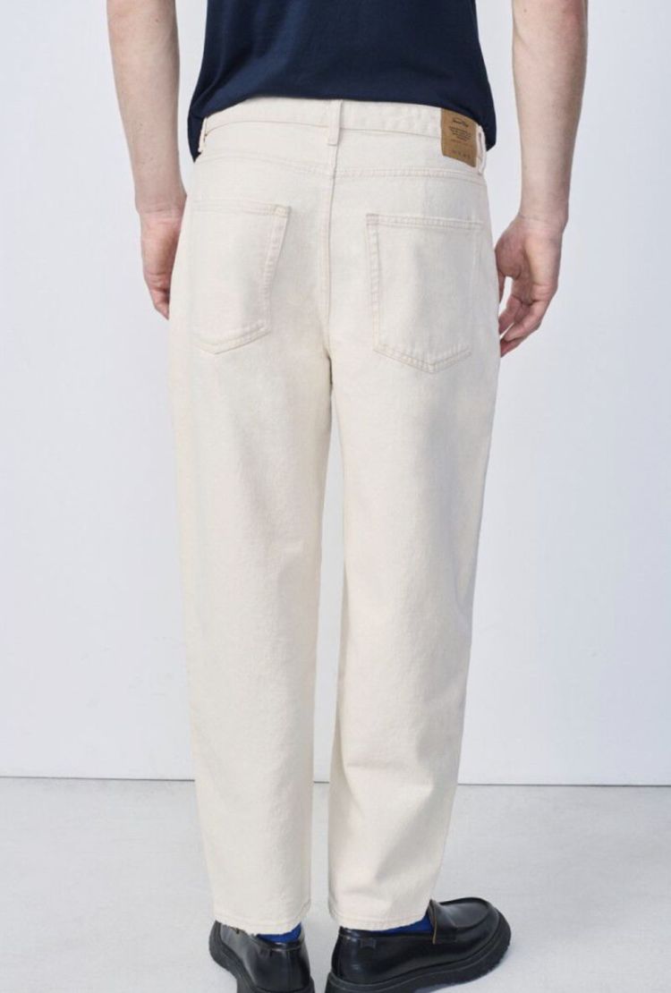 Mens big carrot Ecru