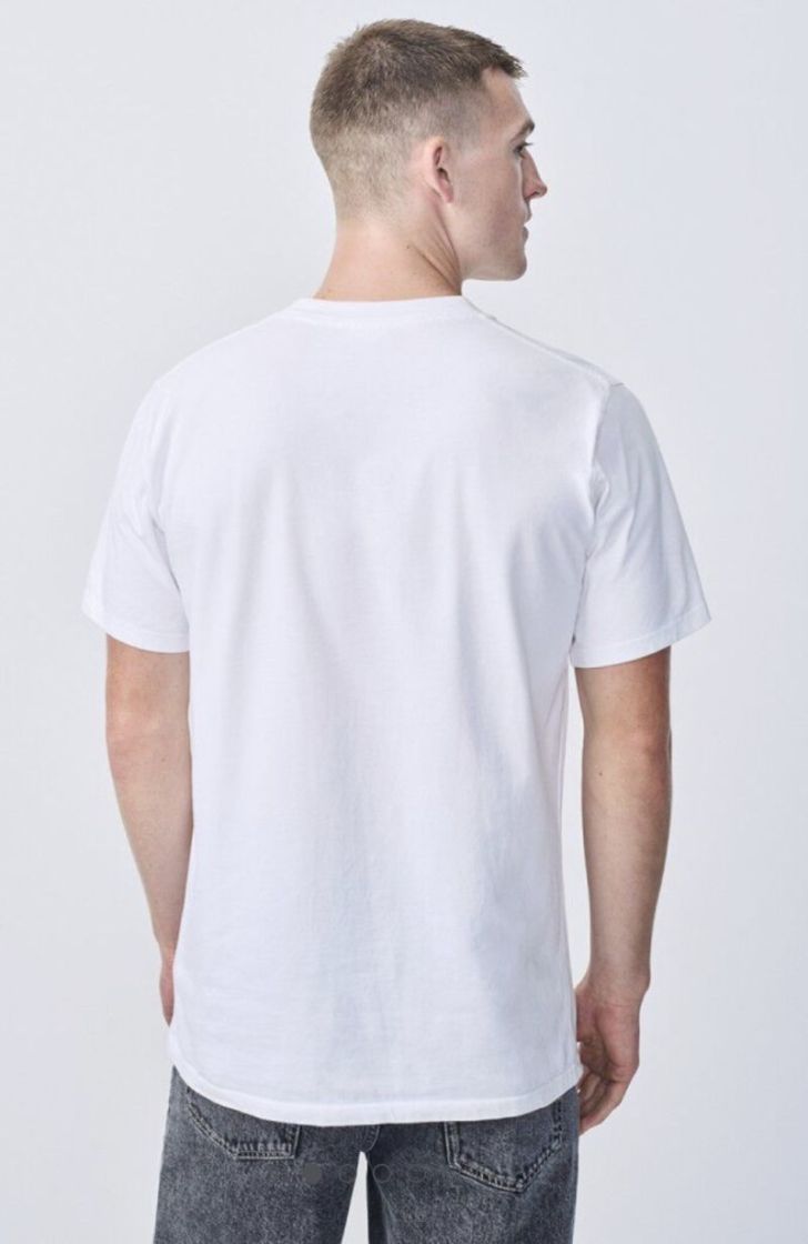T-shirt col rond Blanc
