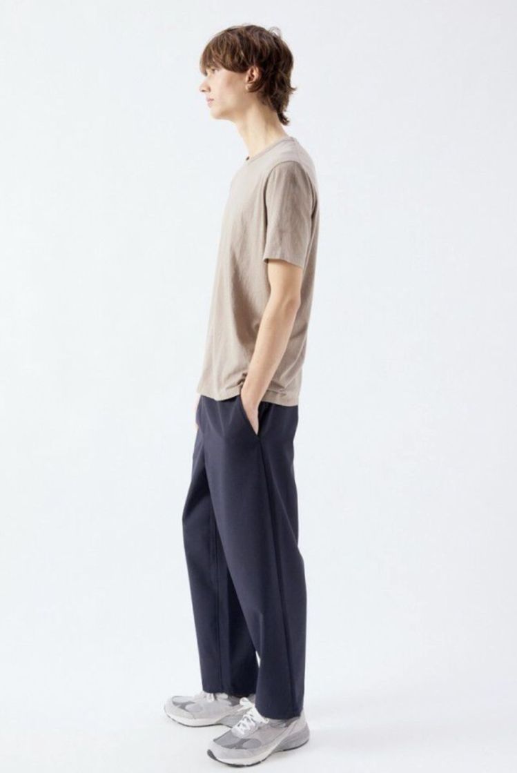 Pantalon large Navy