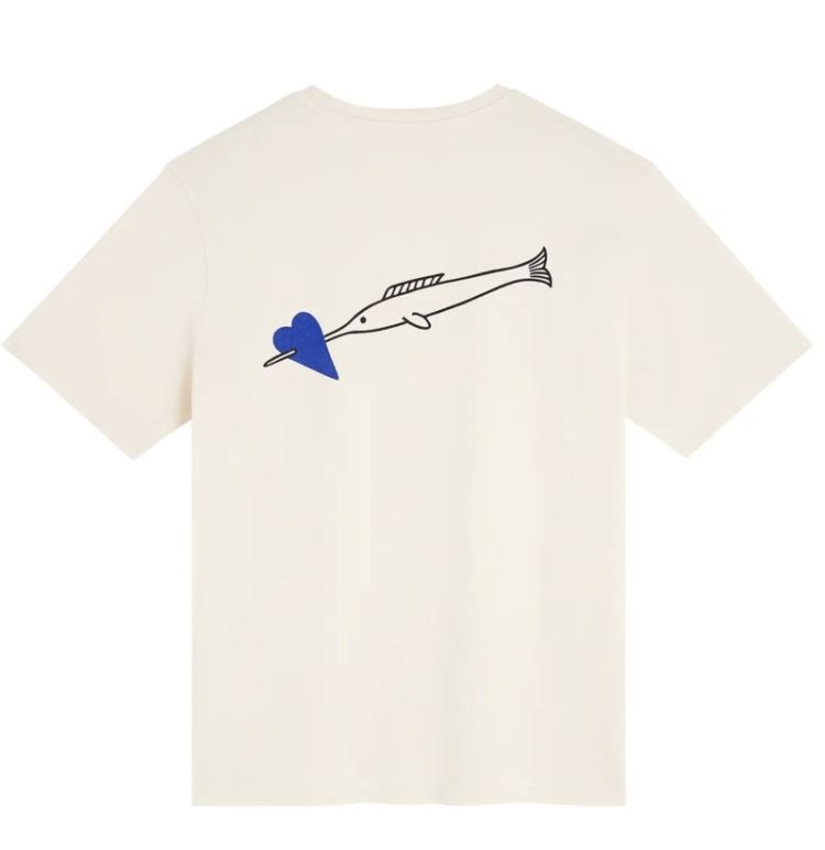 heart tee Ivory
