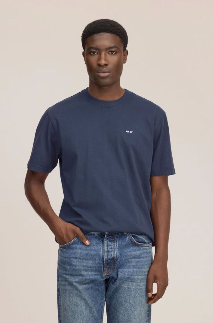 Adam EMB t-shirt navy