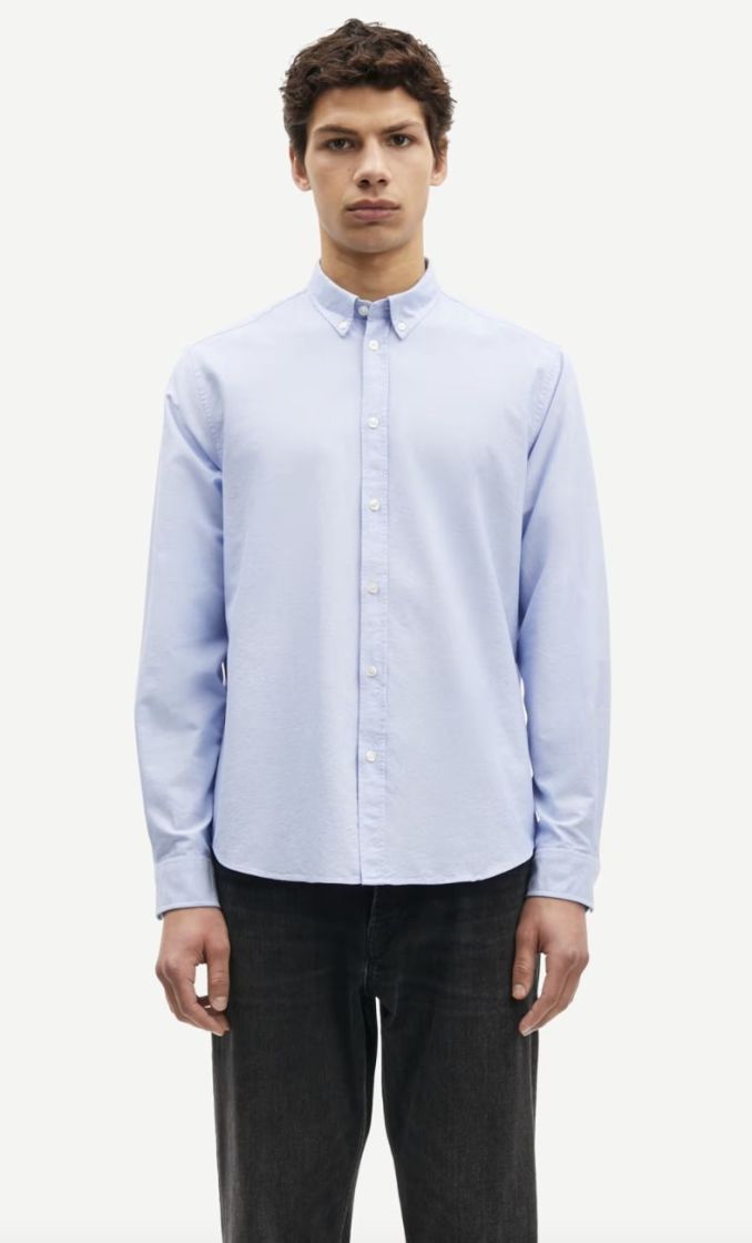Saliam bx shirt  Oxford blue