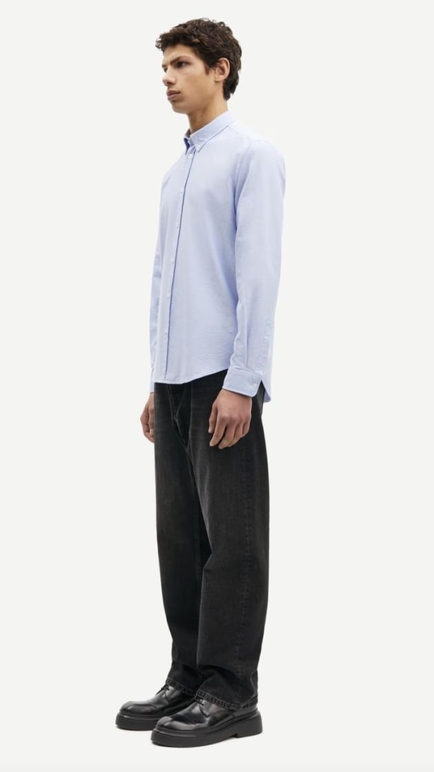 Saliam bx shirt  Oxford blue