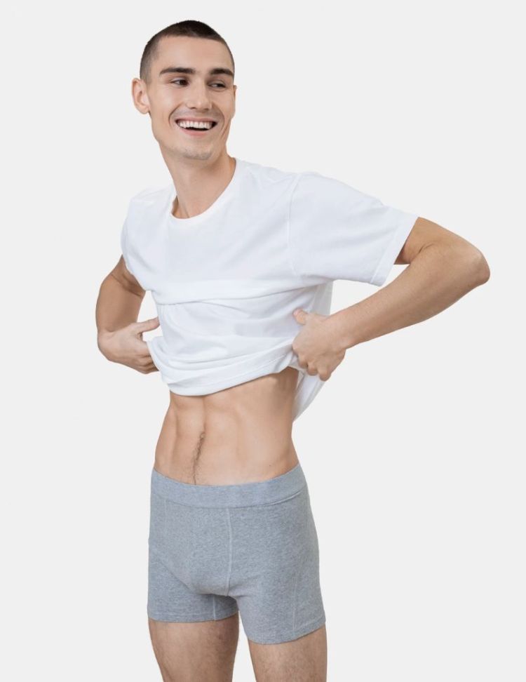 Classic organic boxer briefs Optical White