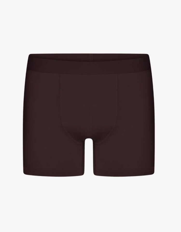 Classic organic boxer briefs Oxblood Red