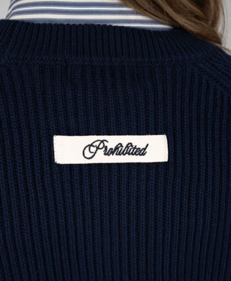 Campus Knit sweater Navy
