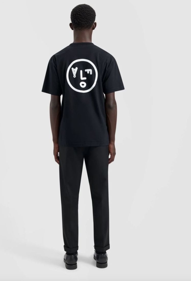 face tee black 